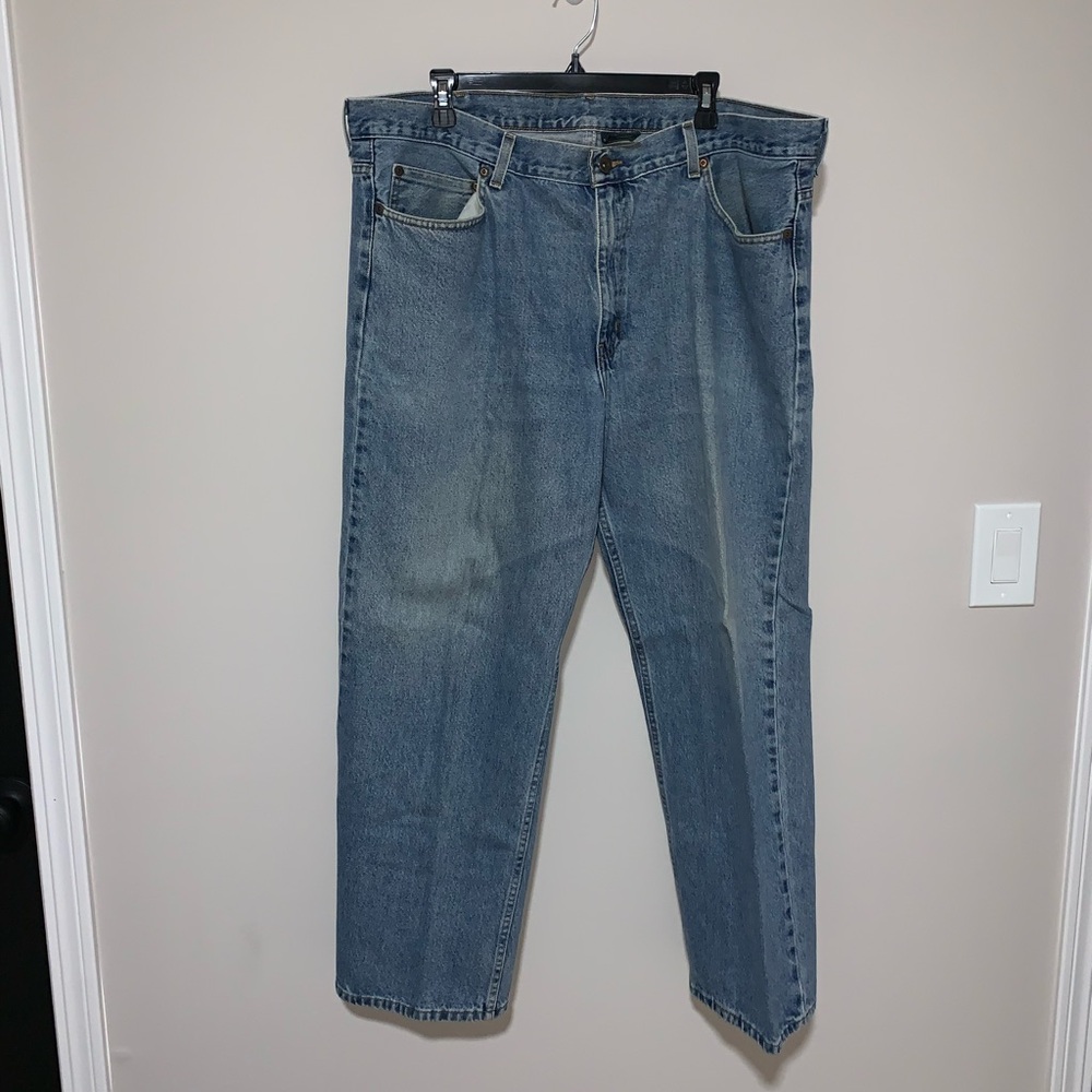 Men's Blue Jeans light blue faded glory 42x30